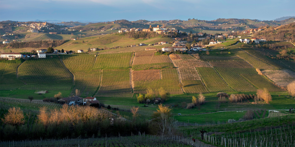 La location panoramica di Villa Giada Bistrot a Canelli